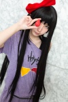 akiyama_mio cosplay hairbow k-on! one_glove tank_top tshirt uu rating:Safe score:0 user:nil!