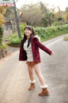boots coat ponytail shorts sweater yamanaka_tomoe rating:Safe score:1 user:nil!