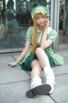 blouse boots cosplay hat kaieda_kae kiia orange_hair pleated_skirt sekien_no_inganock skirt rating:Safe score:3 user:nil!