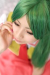 cosplay green_hair higurashi_no_naku_koro_ni sonozaki_mion tagme_model rating:Safe score:0 user:darkgray