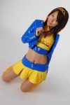 boots hrq_0079 jacket kashiwagi_misato midriff pantyhose skirt rating:Safe score:0 user:hoimi