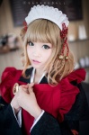 amnesia apron blonde_hair braids cosplay hairband heroine_(amnesia) kimono maid maid_uniform tomiaaaaaaa rating:Safe score:2 user:nil!