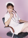 anzu_sayuri costume nurse nurse_cap nurse_uniform pantyhose stethoscope twin_braids rating:Safe score:0 user:nil!