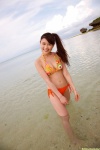 beach bikini cleavage dgc_0925 ocean ponytail side-tie_bikini swimsuit takahashi_ayumi wet rating:Safe score:0 user:nil!