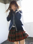 blouse cardigan costume headphones okamoto_rei pleated_skirt school_uniform sing_out_i skirt tie rating:Safe score:0 user:nil!