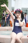 cosplay goggles_on_head kiichigo_taruto love_live!_school_idol_project school_swimsuit swimsuit towel twintails yazawa_niko rating:Safe score:0 user:nil!