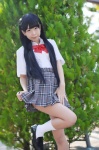 blouse cosplay kneesocks pleated_skirt sakuya school_uniform skirt tagme_character tagme_series rating:Safe score:1 user:nil!
