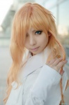 blonde_hair blouse cosplay kanda_midori maraich_juschenfe patalliro! rating:Safe score:0 user:nil!