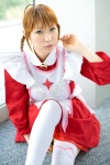 ahoge apron arika_yumemiya chippi cosplay maid maid_uniform my-otome school_uniform thighhighs twin_braids rating:Safe score:0 user:nil!