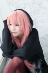blue_eyes cosplay hoodie megurine_luka pantyhose pink_hair red_legwear tatsuki_(ii) vocaloid rating:Safe score:0 user:pixymisa