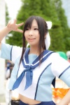 cosplay hairbow love_plus pleated_skirt sailor_uniform school_uniform skirt takane_manaka tsukushi rating:Safe score:0 user:nil!