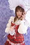 bonnet cosplay dress kirishiro_tsukimi lace tagme_character tagme_series umbrella rating:Safe score:0 user:nil!