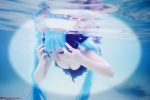 aqua_hair cleavage cosplay dress hairbows hatsune_miku pool saku scene_ever_3 tagme_song twintails vocaloid wet rating:Safe score:2 user:nil!