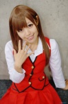 akb48 blouse cosplay kojima_haruna_(cosplay) nanamo pleated_skirt skirt vest rating:Safe score:0 user:nil!