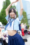 cosplay hairbow love_plus pleated_skirt sailor_uniform school_uniform skirt takane_manaka tsukushi rating:Safe score:1 user:nil!