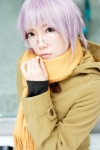 cardigan cosplay glasses ibara nagato_yuki purple_hair suzumiya_haruhi_no_yuuutsu rating:Safe score:1 user:pixymisa