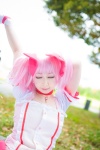 blouse choker cosplay gloves hair_ribbons kaname_madoka miiko pink_hair puella_magi_madoka_magica twintails rating:Safe score:0 user:pixymisa