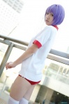ameri ass buruma clannad cosplay fujibayashi_ryou gym_uniform polo purple_hair shorts thighhighs rating:Safe score:3 user:nil!