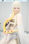 bandeau blonde_hair cape cosplay harp luna_ballad shirayuki_himeno skirt sound_horizon rating:Safe score:0 user:nil!