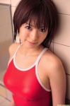 bathroom dgc_0840 hoshimi_rika one-piece_swimsuit swimsuit wet rating:Safe score:0 user:nil!