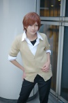 blouse cardigan cosplay crossplay gingamu original school_uniform trousers tshirt rating:Safe score:1 user:nil!