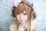 amnesia collar cosplay dress flower hairband hairbows heroine_(amnesia) iroha_(iv) strapless rating:Safe score:1 user:pixymisa