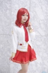 asae_ayato cosplay kneesocks love_live!_school_idol_project nishikino_maki pantyhose pleated_skirt red_hair sailor_uniform school_uniform sheer_legwear skirt rating:Safe score:0 user:nil!