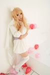 blonde_hair cape cosplay deep_rabbit dress macross macross_frontier macross_frontier:_itsuwari_no_utahime saku sheryl_nome thighhighs zettai_ryouiki rating:Safe score:0 user:nil!