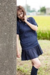 aoki glasses kneesocks pleated_skirt polo_shirt skirt rating:Safe score:0 user:pixymisa