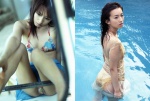 ass bed bikini cleavage dress maomi_yuuki open_clothes pool swimsuit two_617 wet rating:Safe score:2 user:nil!