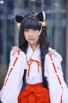 animal_ears cat_ears cosplay keito kimono love_live!_school_idol_project miko miniskirt skirt twintails yazawa_niko rating:Safe score:0 user:nil!