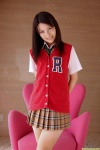blouse cardigan costume dgc_0642 kawakita_yui pleated_skirt school_uniform skirt tie rating:Safe score:1 user:nil!