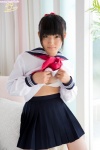 bra izumi_hiyori pleated_skirt ponytail sailor_uniform school_uniform shirt skirt undressing rating:Safe score:3 user:zopo