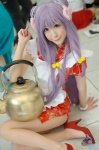 apron chii cosplay hair_pods pantyhose purple_hair qipao ranma_1/2 shampoo twintails rating:Safe score:3 user:nil!