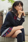 dgc_0986 kneesocks naitoh_mirei pleated_skirt sailor_uniform school_uniform skirt rating:Safe score:0 user:nil!