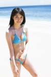 beach bikini cleavage colour_field hata_mizuho ocean side-tie_bikini swimsuit rating:Safe score:3 user:nil!