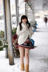 boots hello_project_digital_books_92 miniskirt shawl skirt suzuki_airi sweater rating:Safe score:1 user:nil!