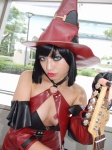 bare_shoulders cosplay guilty_gear guitar i-no minami_miki pantyhose witch_hat rating:Safe score:0 user:nil!