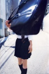 blouse bookbag costume maimi miniskirt pleated_skirt school_uniform skirt socks tie yajima_maimi rating:Safe score:0 user:nil!