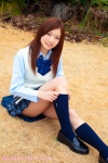 blouse bookbag costume kneesocks pleated_skirt school_uniform shirakawa_yuuna skirt sweater_vest rating:Safe score:0 user:nil!