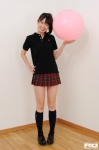 balloon costume kneesocks koizumi_miyuki miniskirt pleated_skirt rq-star_379 school_uniform skirt rating:Safe score:1 user:Ale