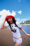 beach do_yu_love_me hat ocean shorts takahashi_yu tshirt rating:Safe score:1 user:nil!