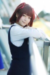amami_haruka blouse cosplay hair_ribbons hana_(iii) idolmaster ribbon_tie sweater rating:Safe score:0 user:pixymisa