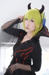 blonde_hair chii cosplay dress headset horns tagme_character tagme_series rating:Safe score:0 user:nil!