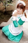 apron costume maid maid_uniform mizuhara_arisa pantyhose rating:Safe score:0 user:darkgray
