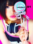 camisole headphones lollipop namada namada_p rating:Safe score:1 user:nil!