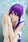 aquarion_evol cosplay croptop hairbow pantyhose pleated_skirt purple_hair sailor_uniform school_uniform skirt suzushiro_mikono uri rating:Safe score:0 user:nil!