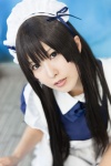 apron cosplay hairband maid maid_uniform narihara_riku original rating:Safe score:0 user:pixymisa