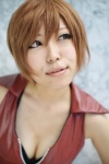 bra cleavage cosplay croptop haruki_(iii) meiko vocaloid rating:Safe score:0 user:pixymisa