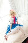 alice_of_the_east_2 bed blonde_hair cosplay dress hairband shawl suzuka thighhighs rating:Safe score:0 user:nil!